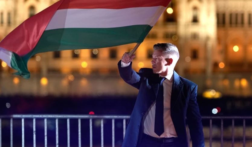 ‘E kemi mposhtur tiraninë’ - Peter Magyar mban tubim fitoreje