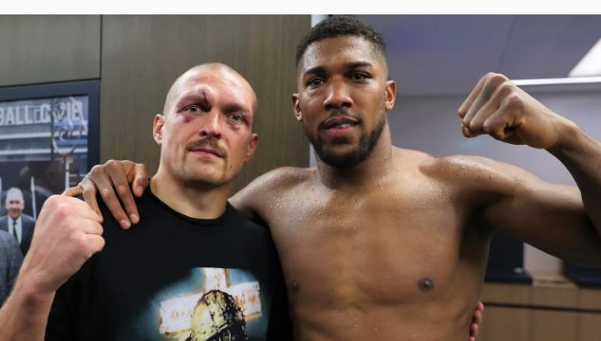 Usyk gati të ndihmojë Joshuan të mposhtë Tyson Furyn