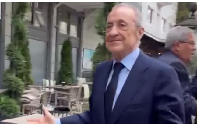 Florentino Perez u përgjigj me pesë fjalë