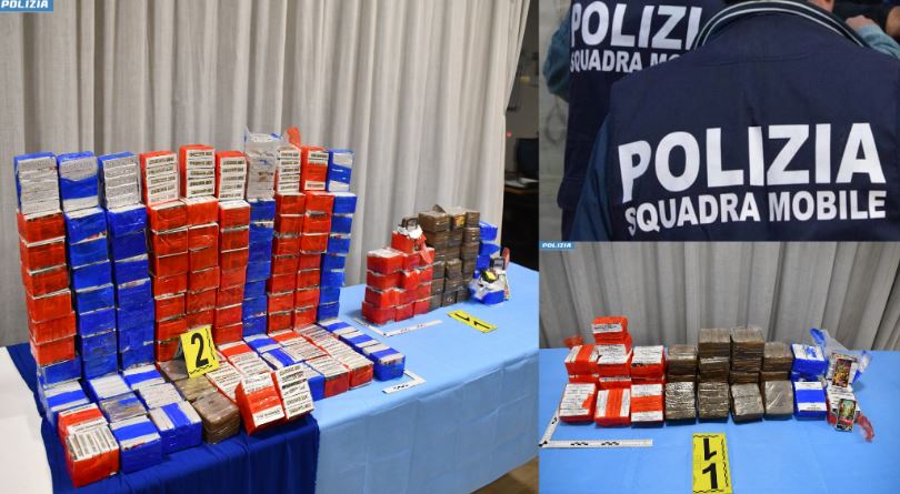 Po trafikonin 84 kg drogë drejt pyllit, policët italianë dalin nga shkurret dhe i kapin! Mes tre të ndaluarve edhe një shqiptar