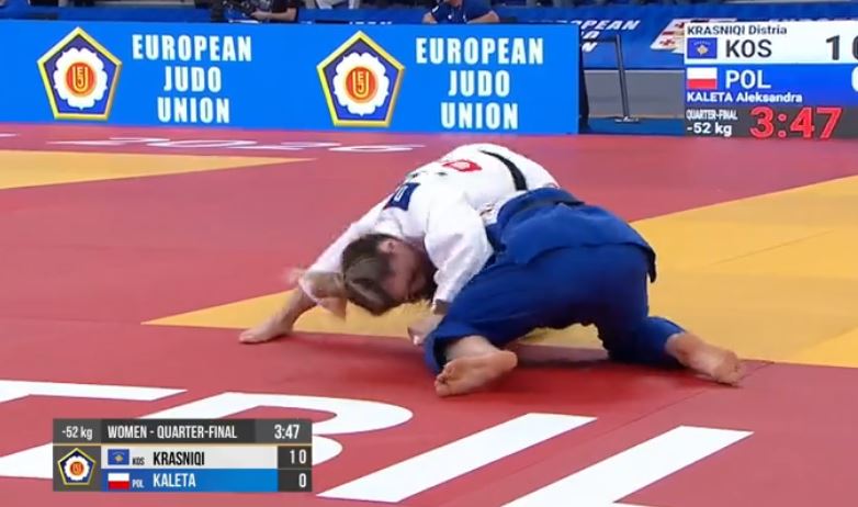 Distria Krasniqi kalon në gjysmëfinale