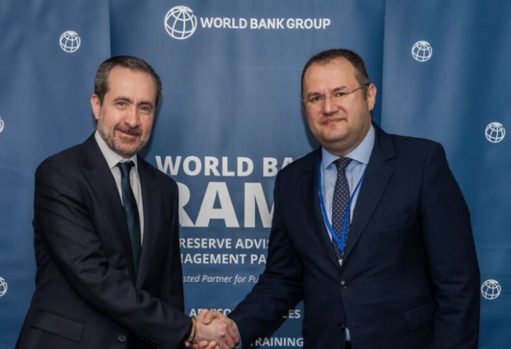 Guvernatori i BQK-së takon Drejtuesin e Thesarit të Grupit të Bankës Botërore