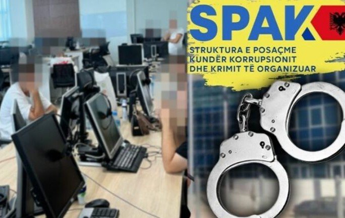 SPAK aksion për goditjen e Call Center-ave në Tiranë, shoqërohet një punonjës policie