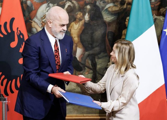 GJED: Marrëveshja Shqipëri-Itali për migrantët e ligjshme. Meloni: Ecim përpara