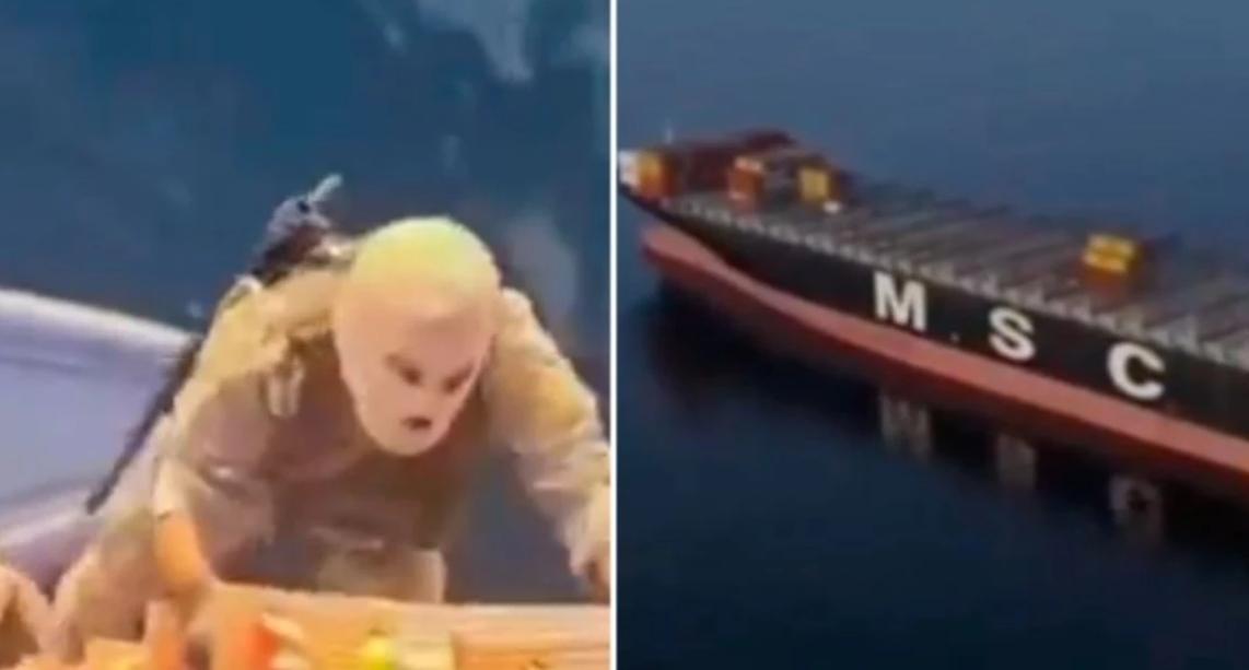 Irani pretendon se ka sekuestruar një anije në Ngushticën e Hormuzit, pamje