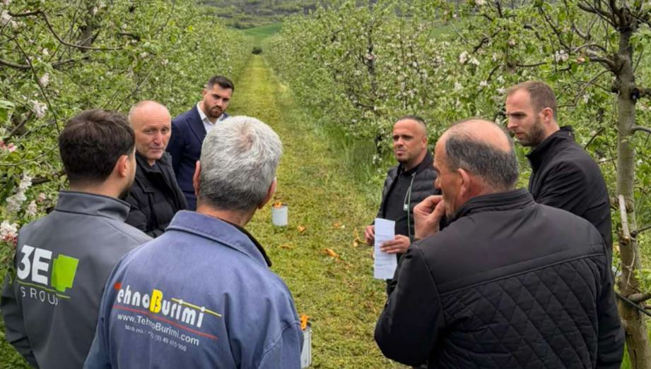 Në Kravaricë të Gjilanit prezantohet projekti për mbrojtjen e kulturave bujqësore nga ngricat pranverore