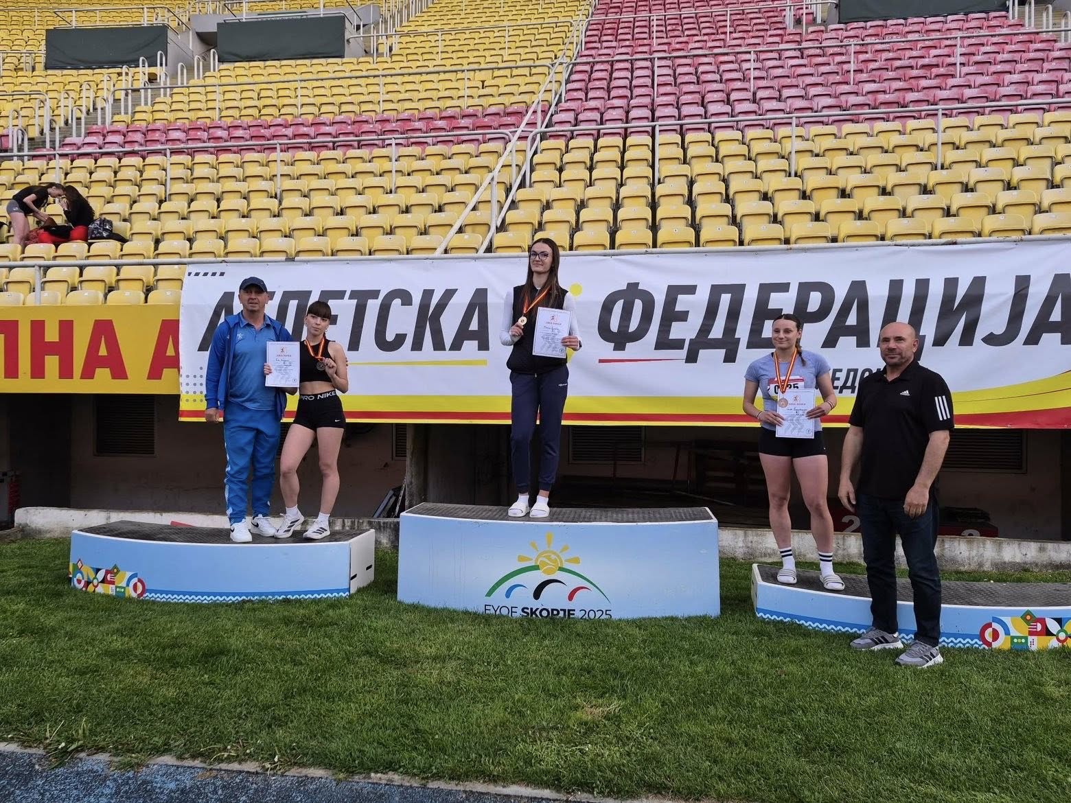Medina Kutleshi fiton medaljen e artë në Shkup