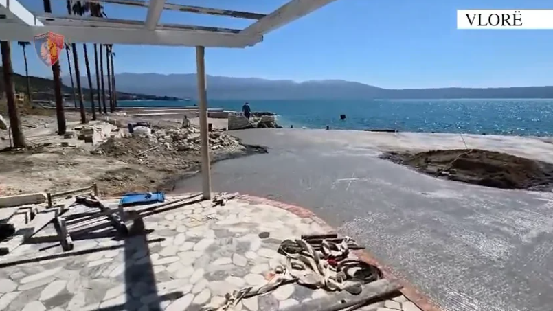 Ndërhyri pa leje në një mol në Vlorë, arrestohet në flagrancë 47-vjeçari