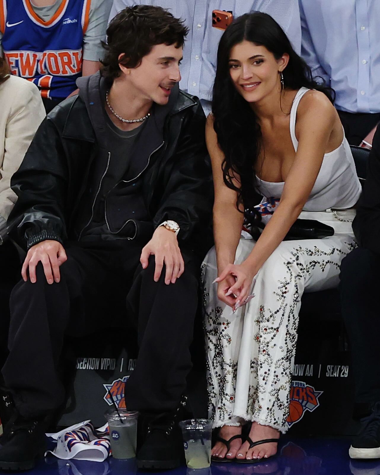 Kylie dhe Timothee tërheqin vëmendjen në MSG