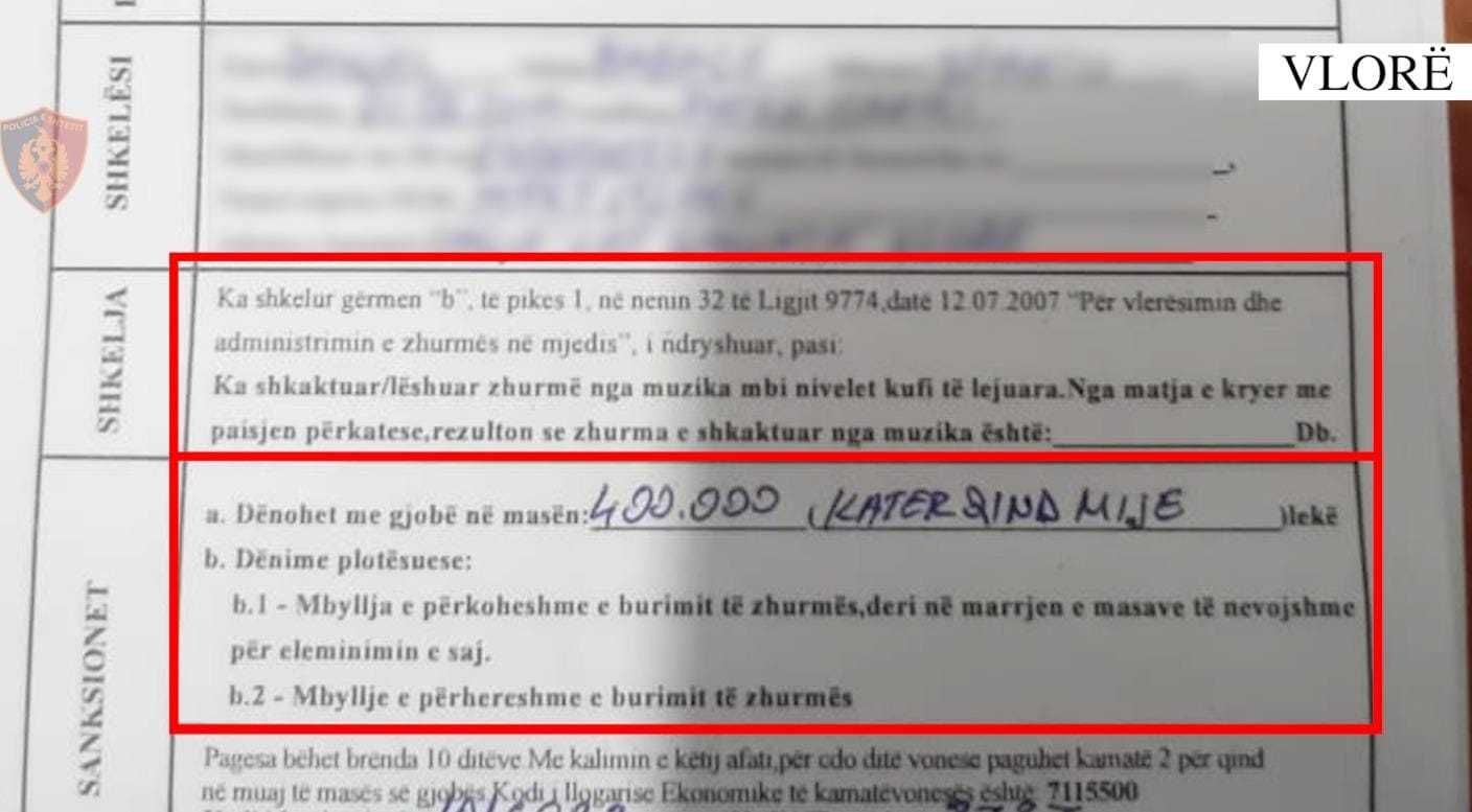Muzikë me zë të lartë pas mesnate në det, gjobitet me 400 mijë lekë anija turistike në Vlorë