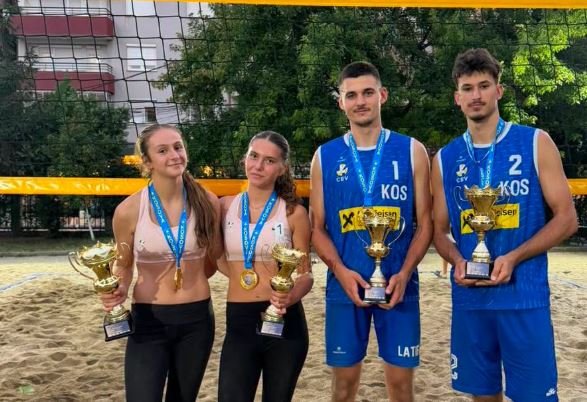 Përfundon Kampionati i Kosovës në beach volley U22