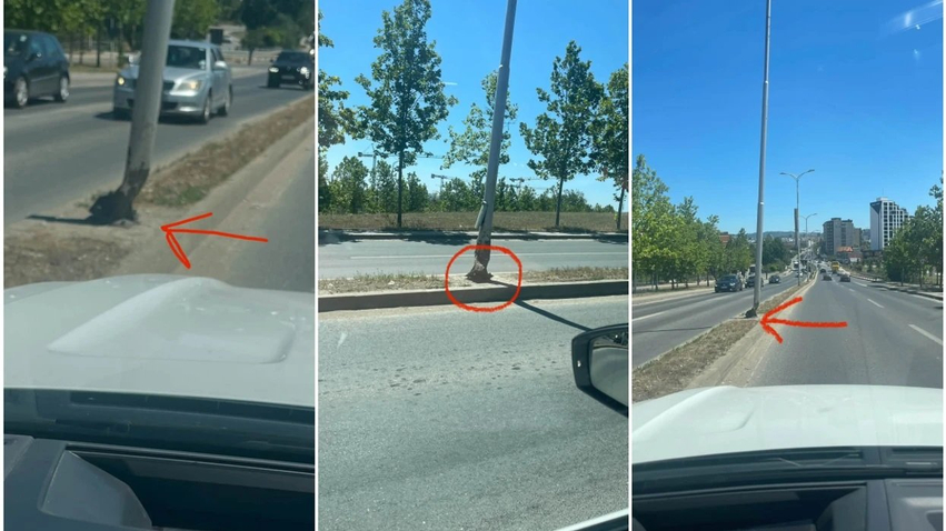 Shqetësim për sigurinë në Prishtinë  kërkohet rregullimi i shtyllës së ndriçimit