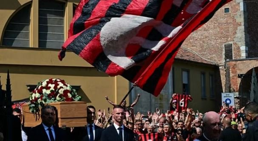 Marotta në funeralin e Franco Baresit