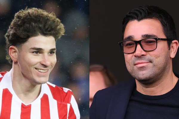 Barcelona lëviz për Julian Alvarez, Deco takohet me përfaqësuesin e sulmuesit