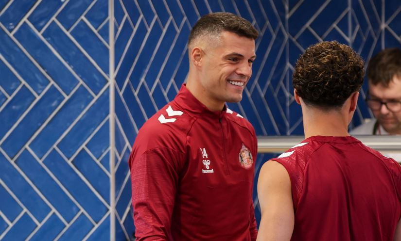 Granit Xhaka rikthehet në stërvitje te Sunderlandi
