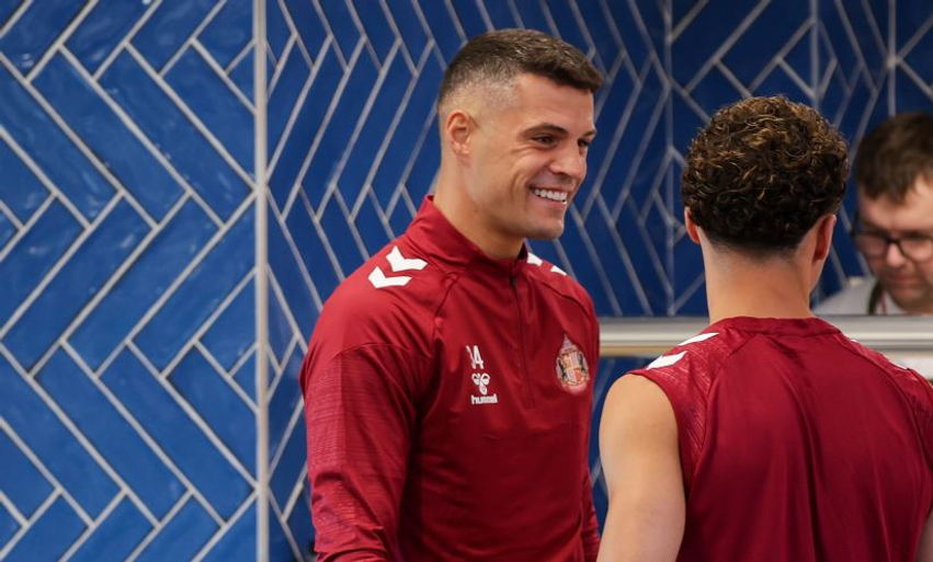 Granit Xhaka rikthehet në stërvitje te Sunderlandi