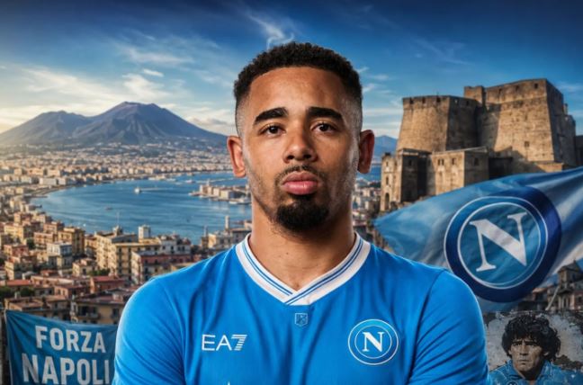 Napoli pas brazilianit Jesus