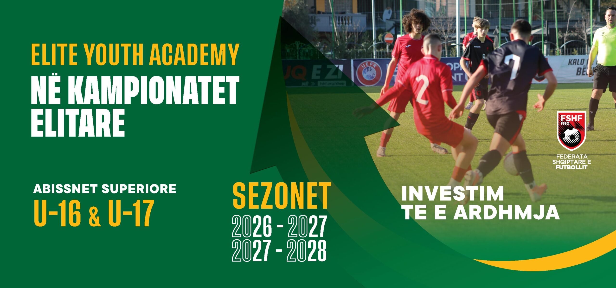 FSHF miraton pjesëmarrjen e Elite Youth Academy në kampionatet elitare U-16 dhe U-17
