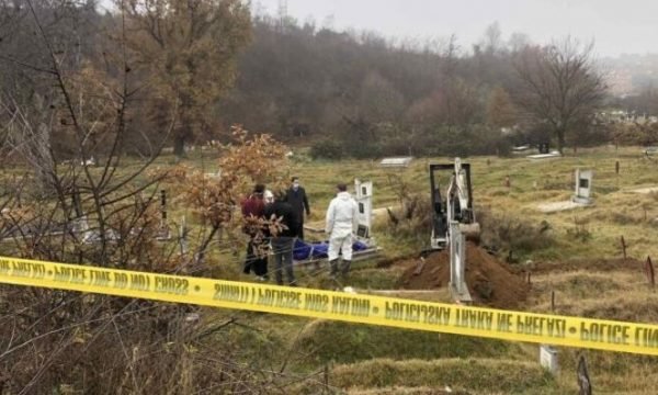 Gërmimet në lokacionin e tretë në Zubin-Potok, konfirmohet prania e mbetjeve mortore 
