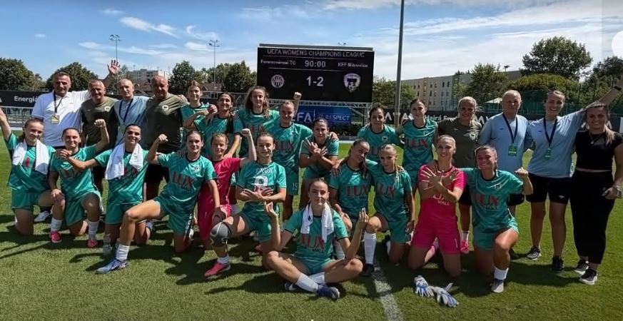 Mitrovica shokon Ferencvarosin, kualifikohet në Europa Cup! Aurora Mulliqi shënon dy gola
