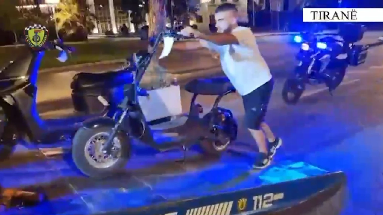 Motomjetet në “sitë” në Tiranë, 19 drejtues procedohen penalisht, sekuestrohen mjetet elektrike