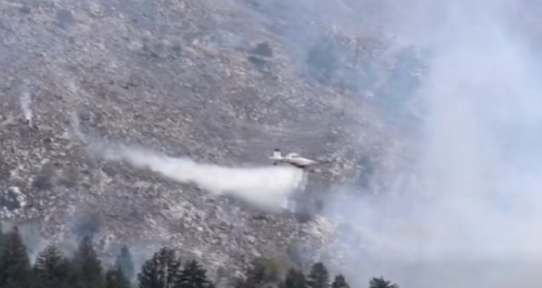 Flakët kërcënojnë Lurën në Shqipëri, ushtria dhe emergjencat civile në luftë nga toka dhe ajri