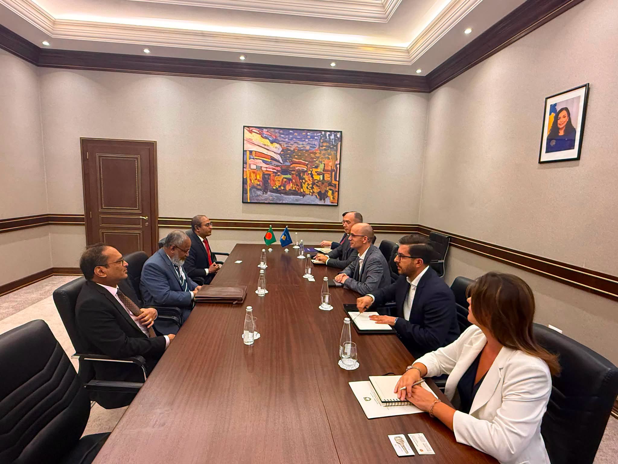 Ahmeti pret delegacionin e Bangladeshit, diskutohet thellimi i bashkëpunimit në ekonomi dhe teknologji
