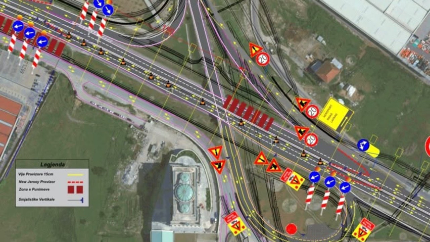 Zgjerimi i autostradës  ARRSH njofton bllokimin e dy korsive Tiranë Durrës  ja kur do të devijohet trafiku