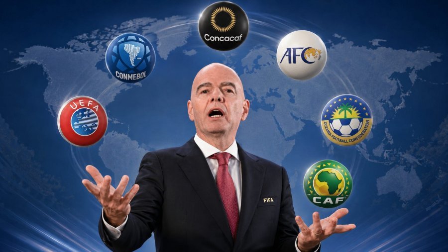 Infantino kërkon mbështetje në Amerikën e Jugut