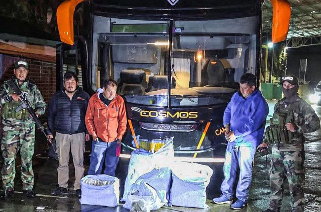 Autobusi me logon e Sao Paulos kapet me 86.5 kg marihuanë, arrestohen tre persona