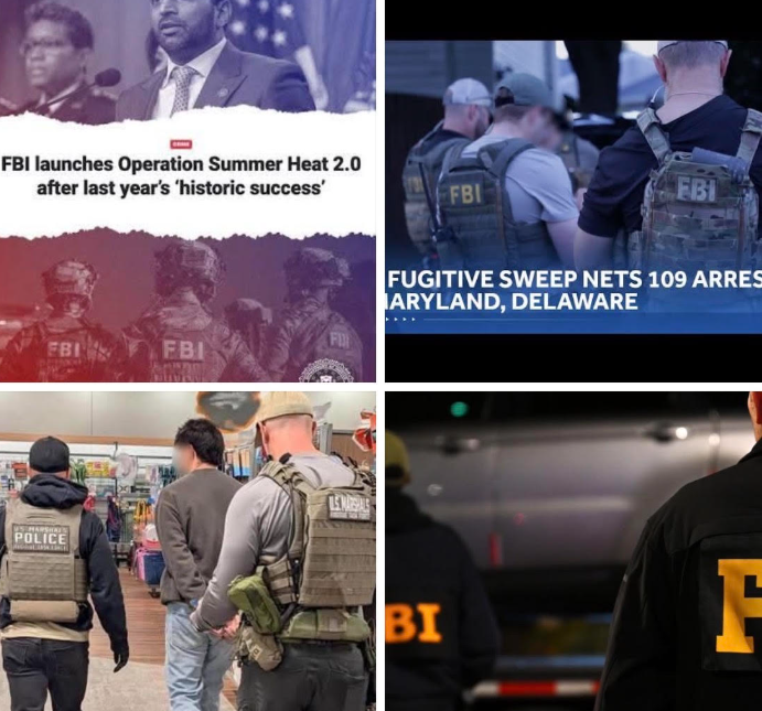 FBI arreston 109 persona të dhunshëm në Maryland dhe Delaware