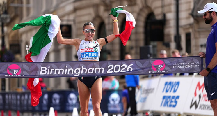 Sofia Fiorini fiton medaljen e artë në garën e ecjes sportive maratonë 