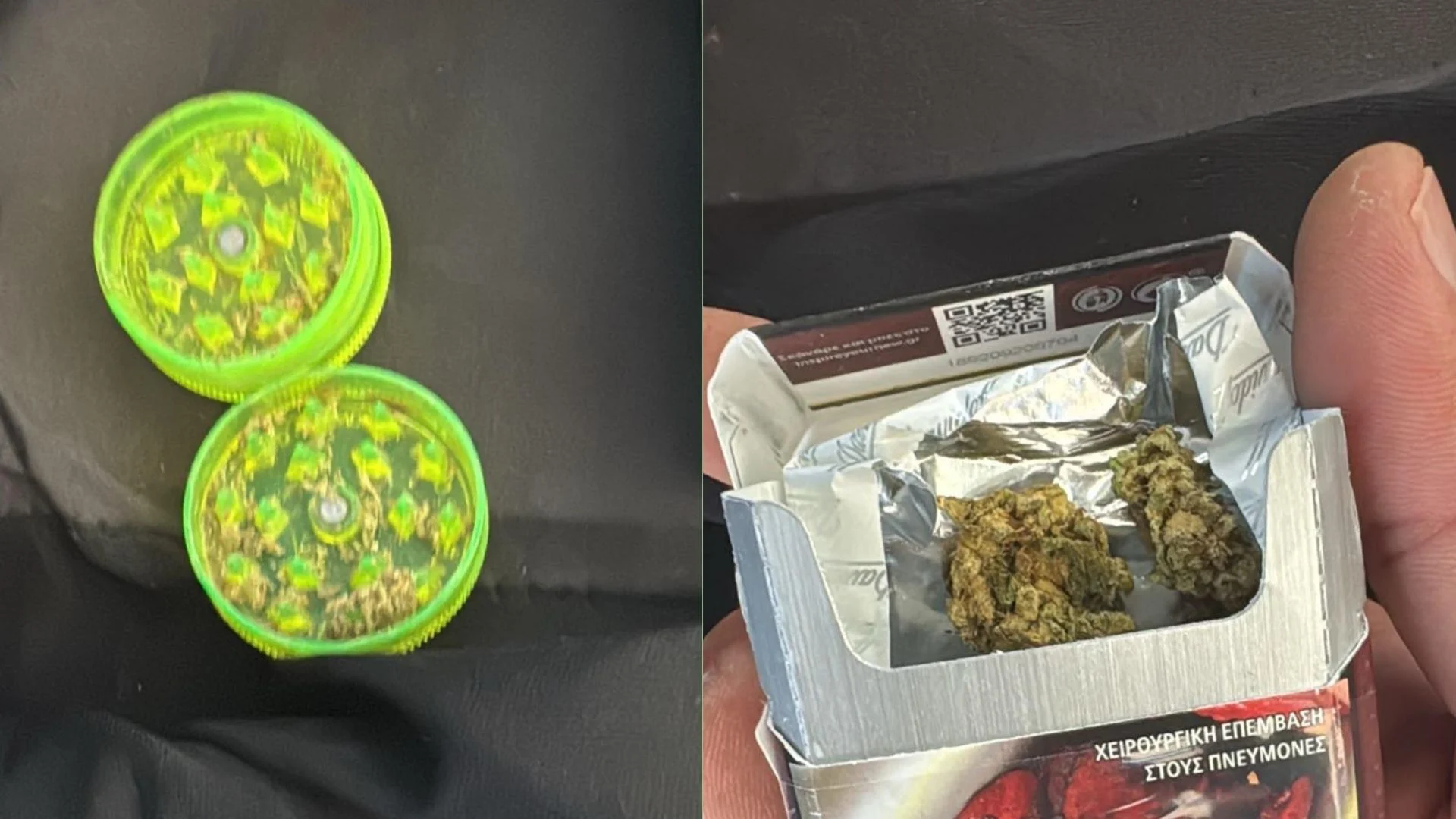 Qeni antidrogë zbulon kanabisin në çantën e të riut në doganën e Qafë-Botës, policia arreston 29-vjeçarin dhe mikun e tij