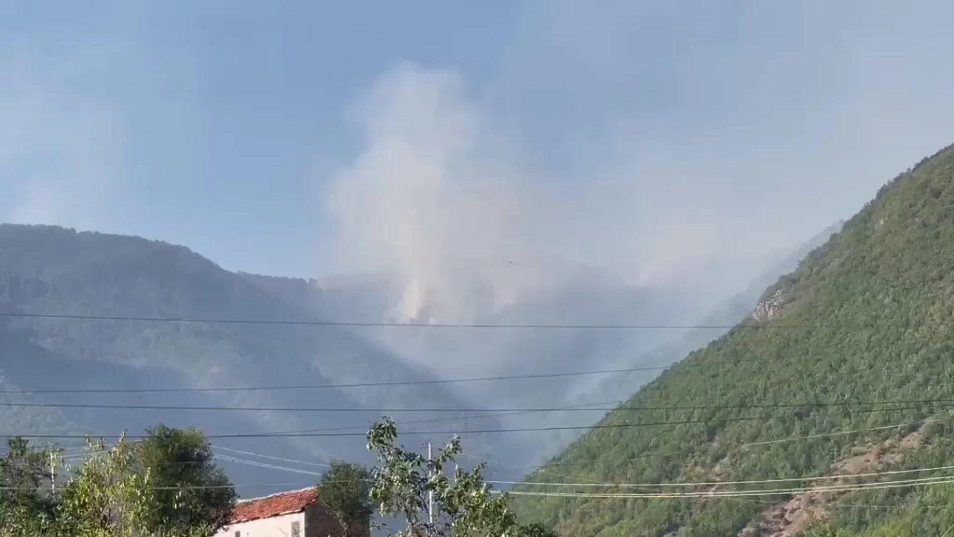 Rëndohet situata nga zjarret në Bulqizë dhe Mat, kërkohet ndërhyrje nga ajri për të ndaluar avancimin e flakëve