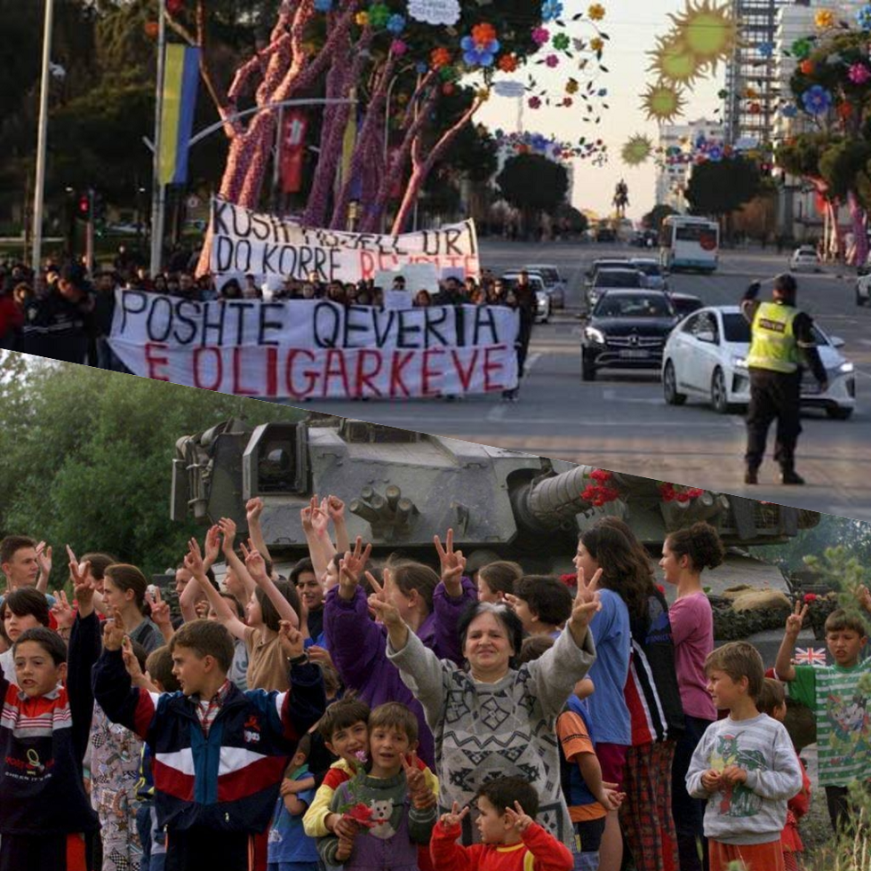 “78 ditë protestë kundër Ramës, sikurse 78 ditët e NATO-së kundër gjenocidit serb në Kosovë”