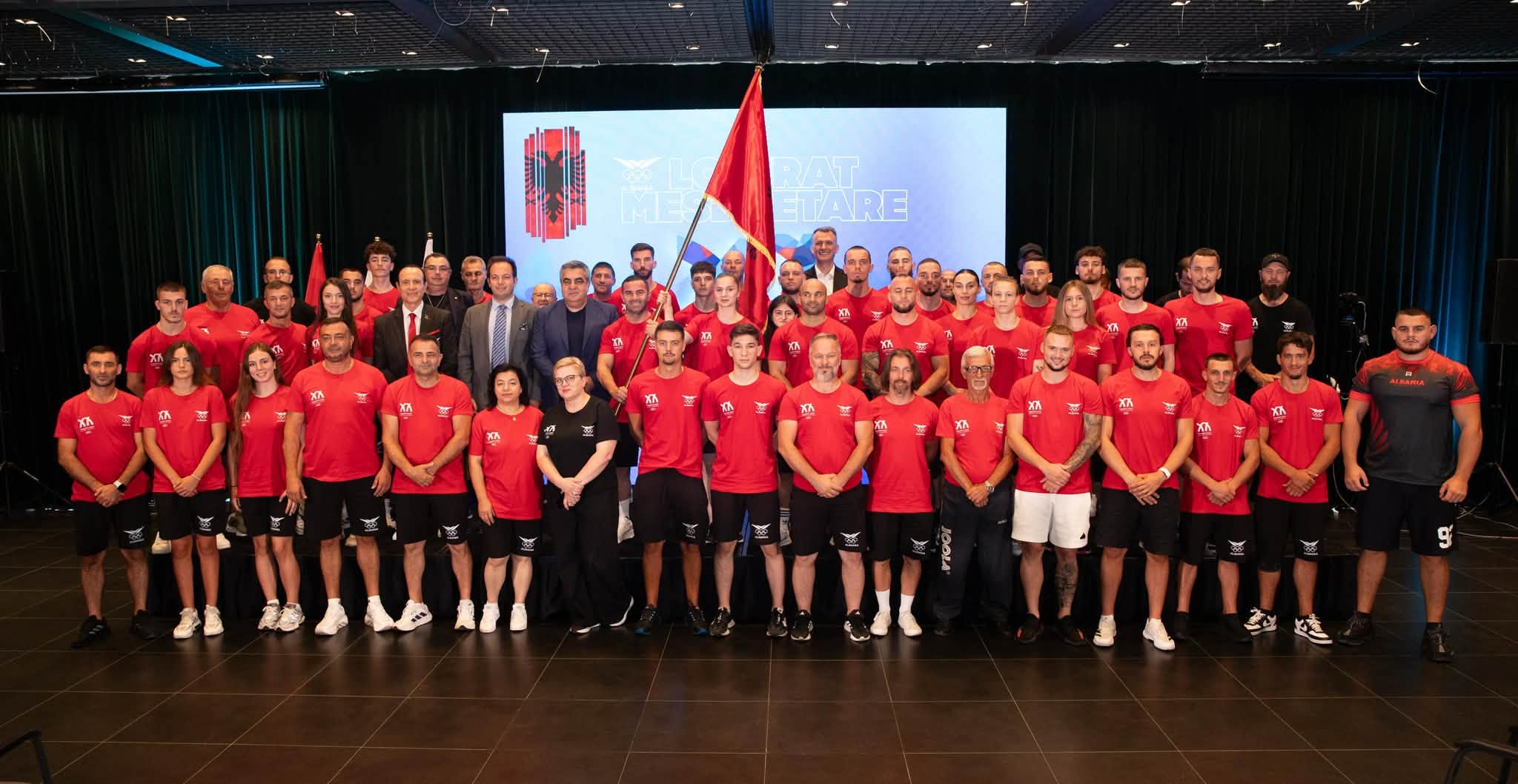 Lojërat Mesdhetare “Taranto 2026”, organizohet ceremonia e dorëzimit të flamurit