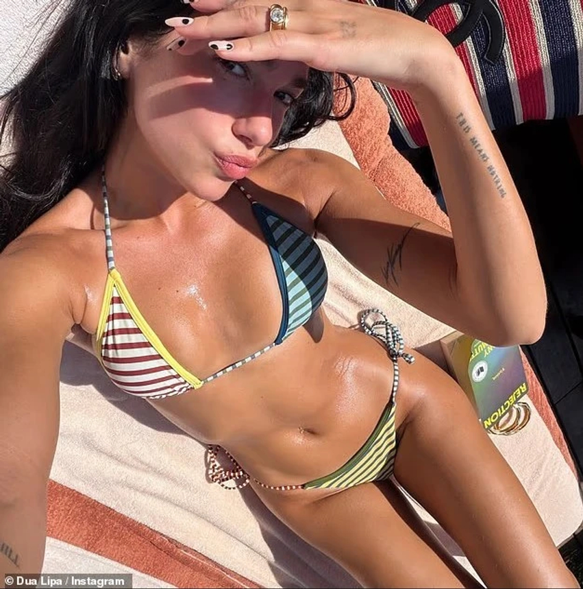 Dua Lipa shijon pushimet me vajzat në Itali