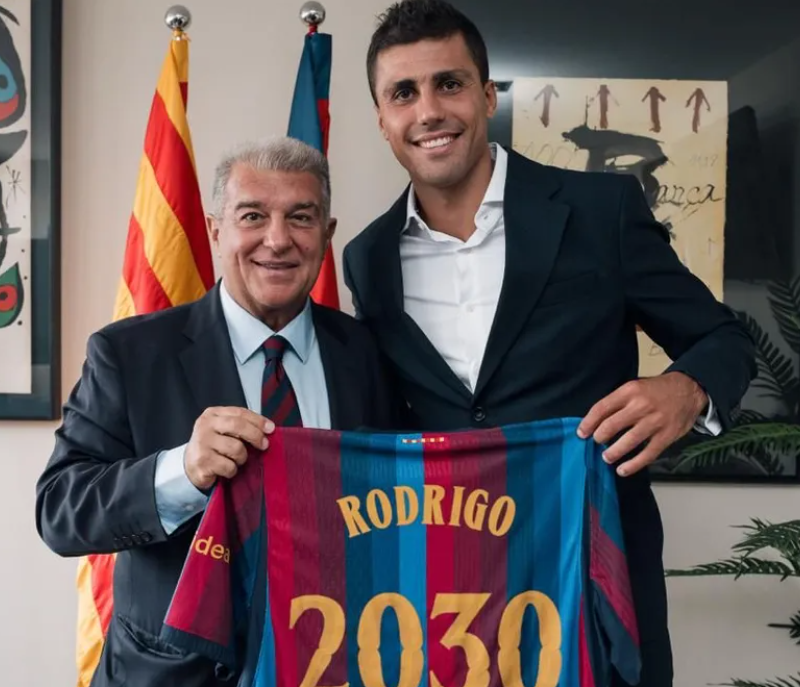 Rodri është një lojtar i Barcelonës