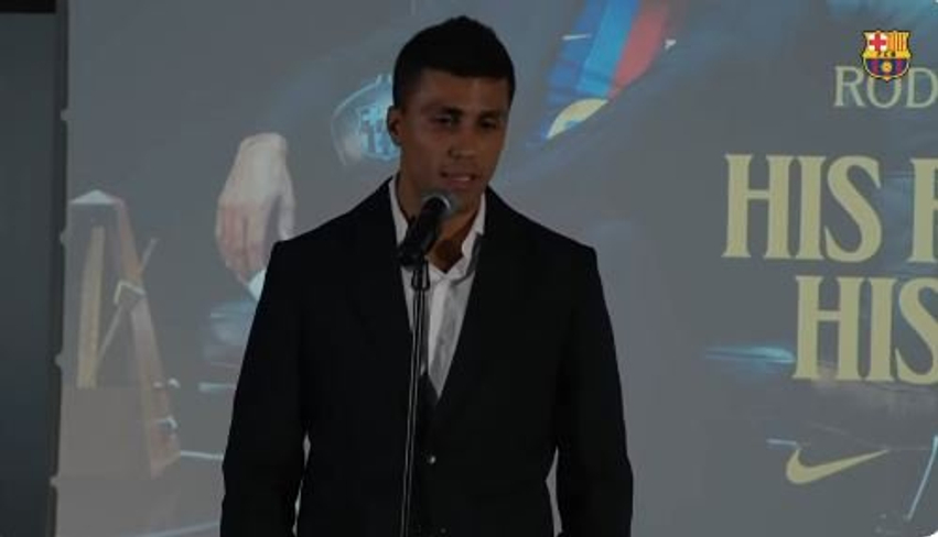 Rodri  Barcelona ishte zgjedhja ime e parë