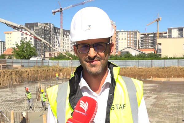 ​Vendoset gurthemeli i kompleksit të ri “Linda 25” në Fushë Kosovë
