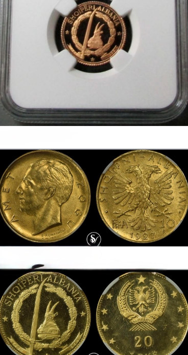 Dy monedha ari shqiptare me vlerë dëshmi e historisë dhe artit numizmatik