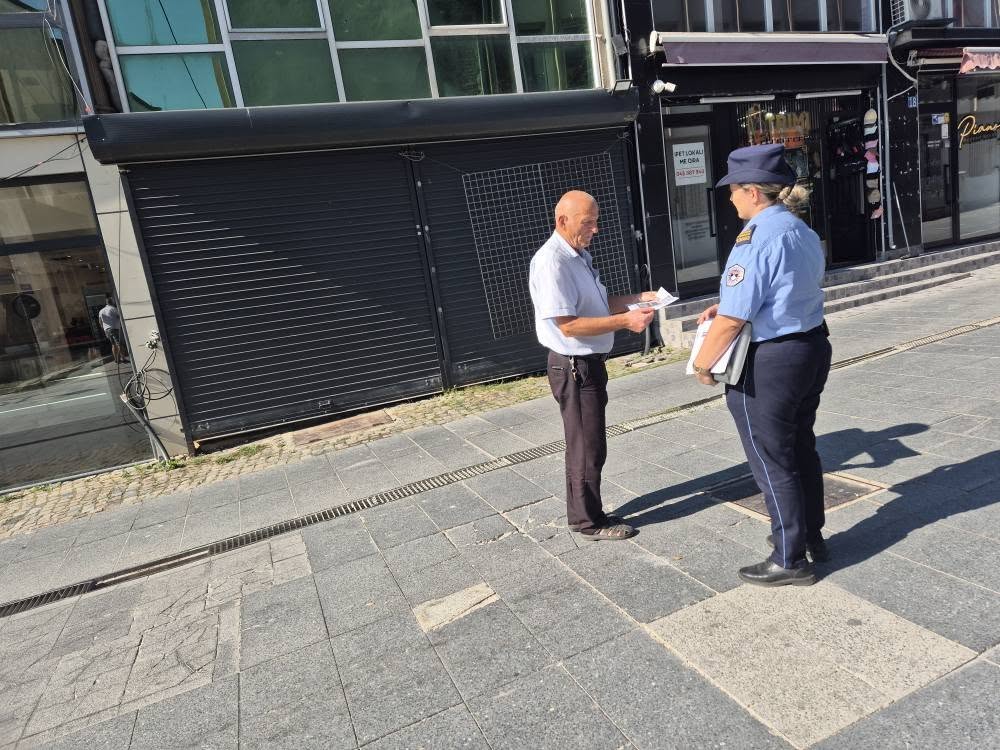 Policia në Mitrovicë zhvillon fushatë për parandalimin e zhurmës dhe respektimin e qetësisë publike
