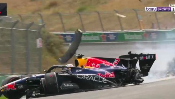 Aksident i frikshëm për Max Verstappen