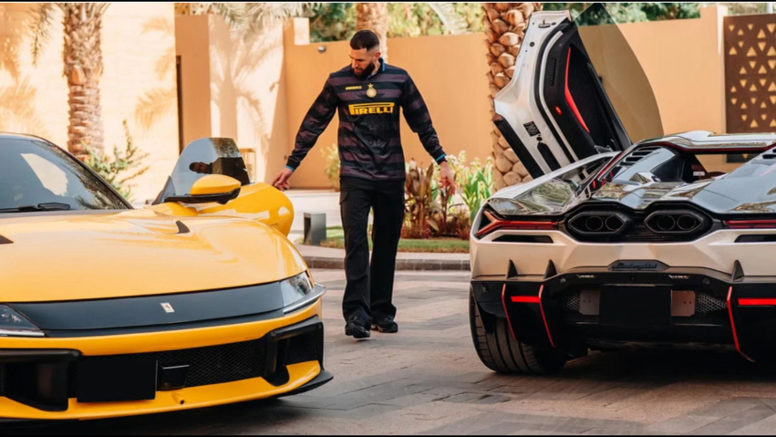 Ëndrra italiane e Karim Benzema  Ferrari  Lamborghini dhe Interi