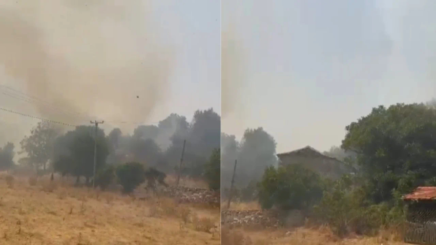 Zjarr në Vranisht të Himarës, flakët përhapen në zonë, zjarrfikësit
