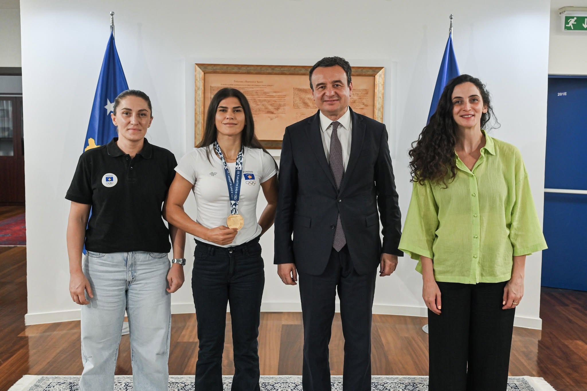 Kurti pret Donjeta Sadikun: Fitoren në Taranto 2026 do ta mbajmë mend gjatë