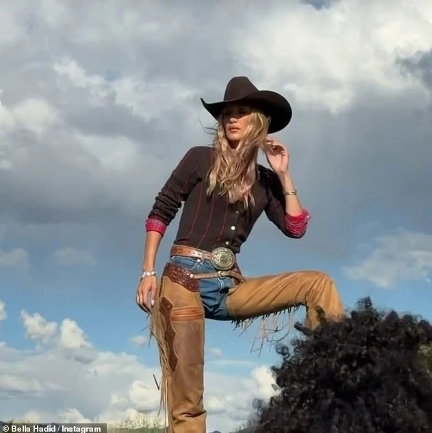 Bella dhe Gigi Hadid sjellin stilin kauboj në setin e ri fotografik