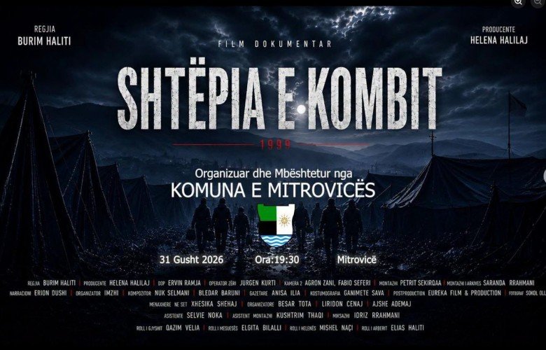 Në Mitrovicë sonte shfaqet premiera e dokumentarit “Shtëpia e Kombit”