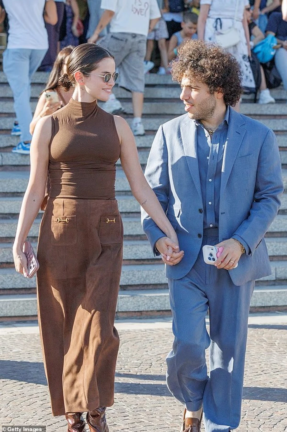 Selena Gomez dhe Benny Blanco shijojnë momente romantike në Venecia
