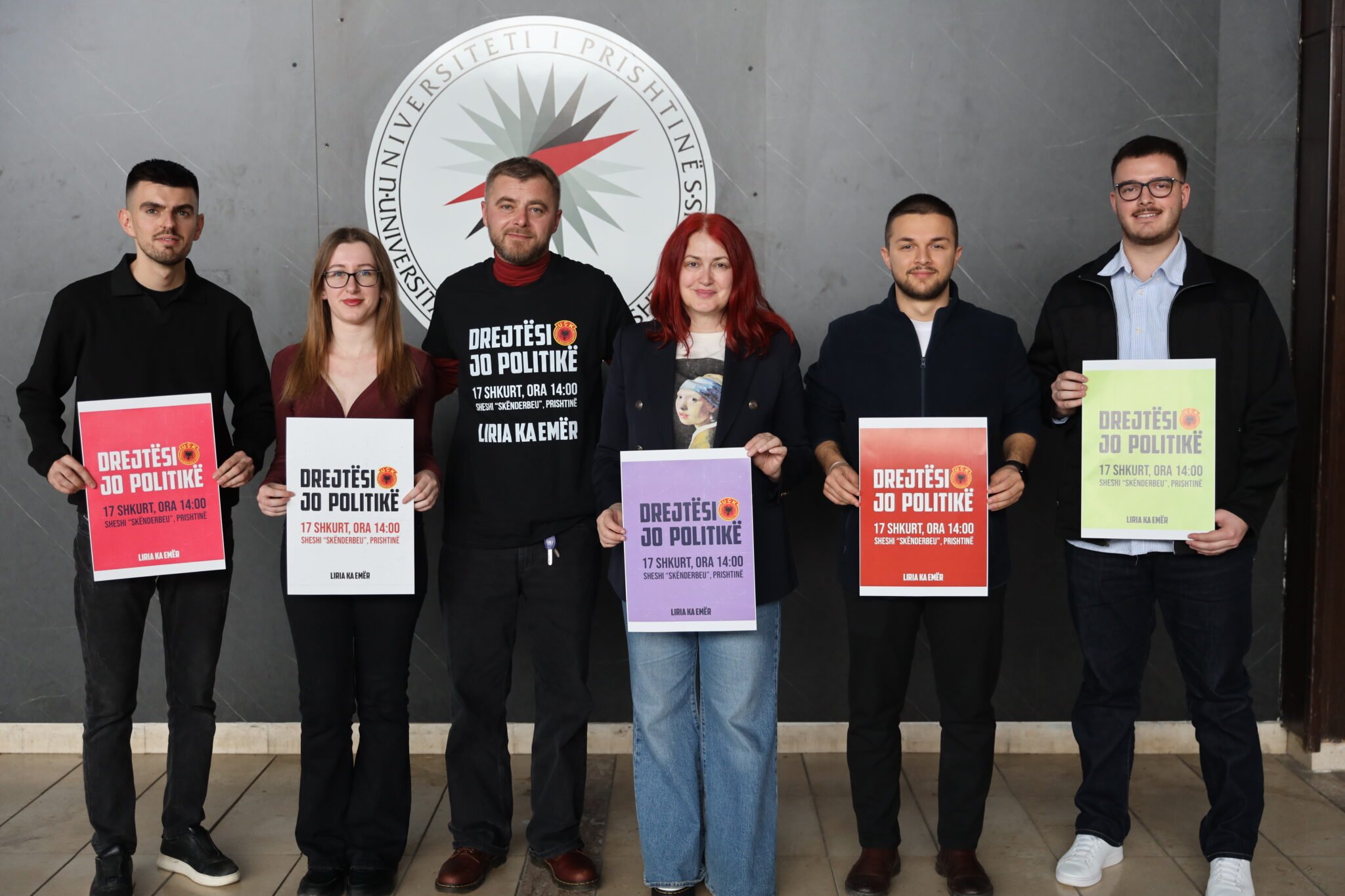 Organizatat studentore të Kosovës mbështesin Marshin “Drejtësi, jo politikë” më 17 shkurt 